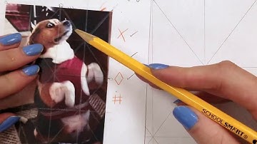 How to Draw with Grid Method - Easy Way