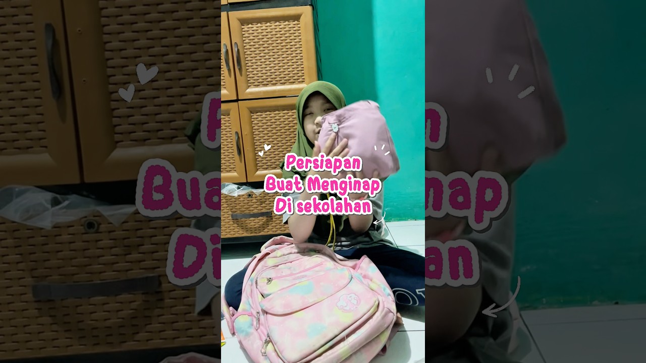 Persiapan #harusberanda #subrek #sekolah #aktifitas #fypシ゚viral