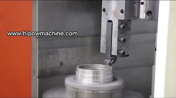 VCT90 CNC Vertical Lathe Hub Processing Video