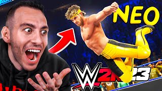 ΔΟΚΙΜΑΖΩ ΤΟ ΝΕΟ WWE 2K23 * ΤΡΟΜΕΡΟ *