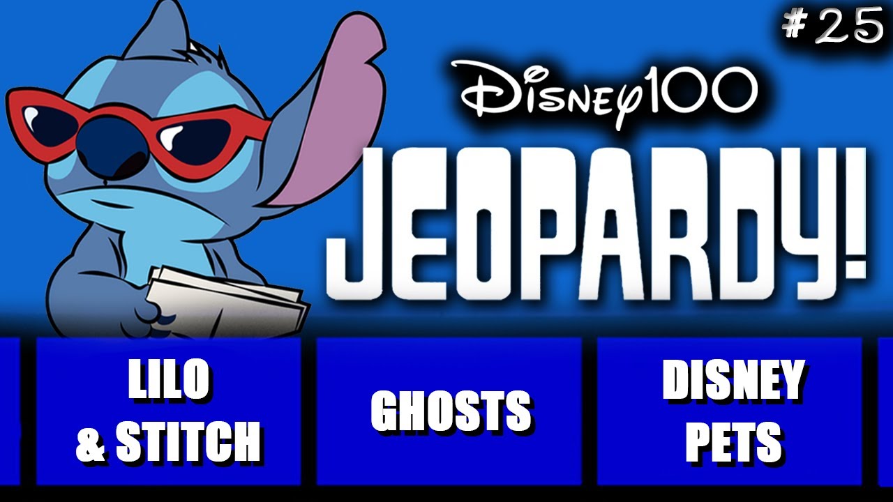 Disney Jeopardy • Test Your Knowledge • 7/30/23 YouTube