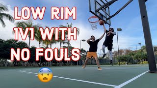 Low Rim 1v1 with NO FOULS!!! by Headband J 79 views 1 year ago 5 minutes, 33 seconds