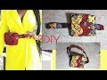 DIY Purse- How to Sew a Waist|Belt Bag African Ankara Print