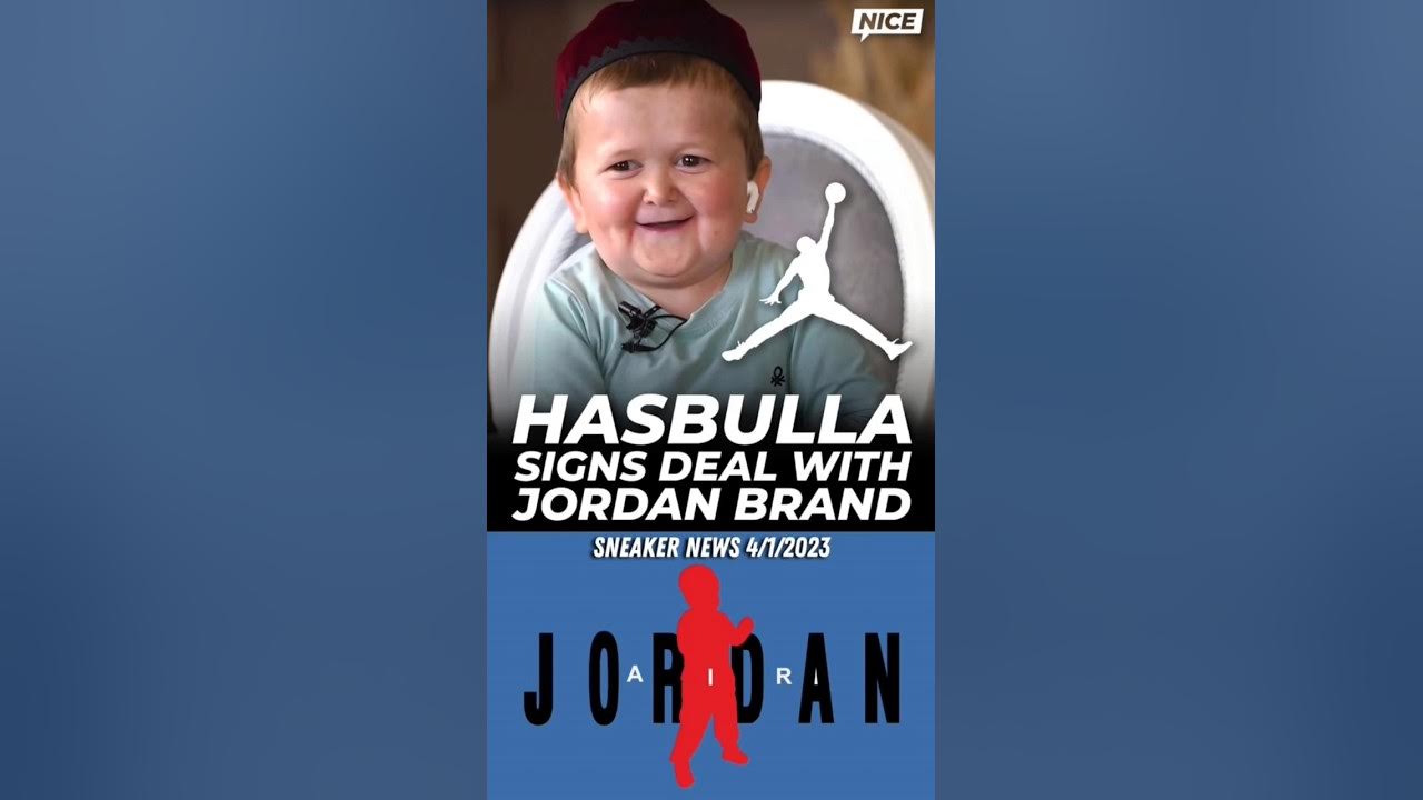 The Sole Supplier on X: Hasbulla flexing his new Air Jordan 1s 😅   / X