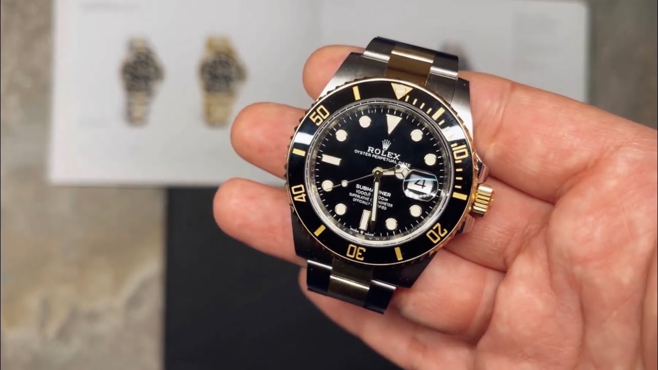 Rolex 41mm Tone Review - Is $15000?! (Ref. 126613ln) - YouTube