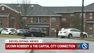 VIDEO: Suspect in UConn armed robbery arrested in Hartford