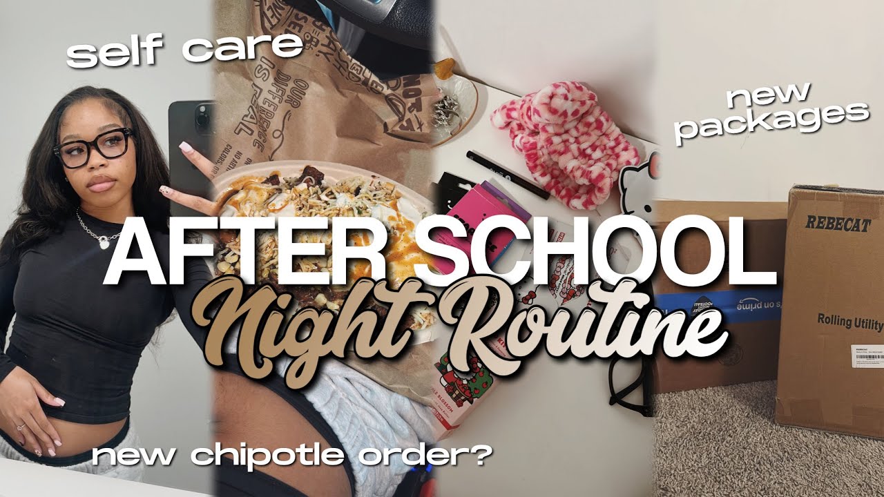 Вечерняя рутина после школы | выполнение поручений, подготовка к школе (вроде как?), новые посылк...