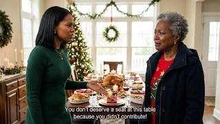 My Daughter Denied Me Food On Christmas Eve, Saying I Didn't Contribute. So I Took My Revenge.