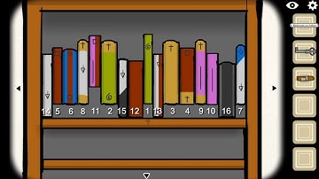 cube escape: case 23 book puzzle