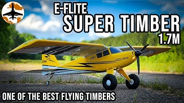 Not Quite The Best, but Definitely Close - E-flite Super Timber 1 Year Review & Crash