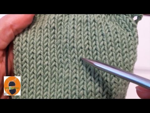 Kössünk! Basics 6 - A harisnya- / simakötés (stockinette stitch)