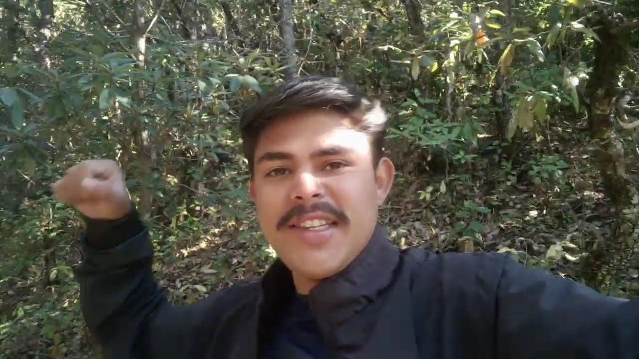 भालू का जानलेवा हमला 😰 आज हम गए 🥺 नेपाल Forest Vlog ∆ Vipin Gusain Vlogs