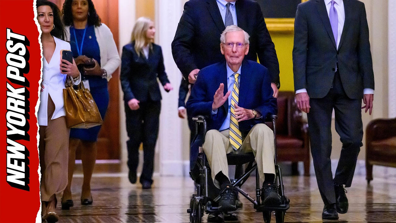 Mitch McConnell Returns to the Senate for the First Time Since June Hospitalization