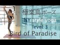 極楽鳥のポーズ【 ヨガ編 】N.Y. STYLE YOGA レベル３｜パラダイスバード・股関節を開くフロー