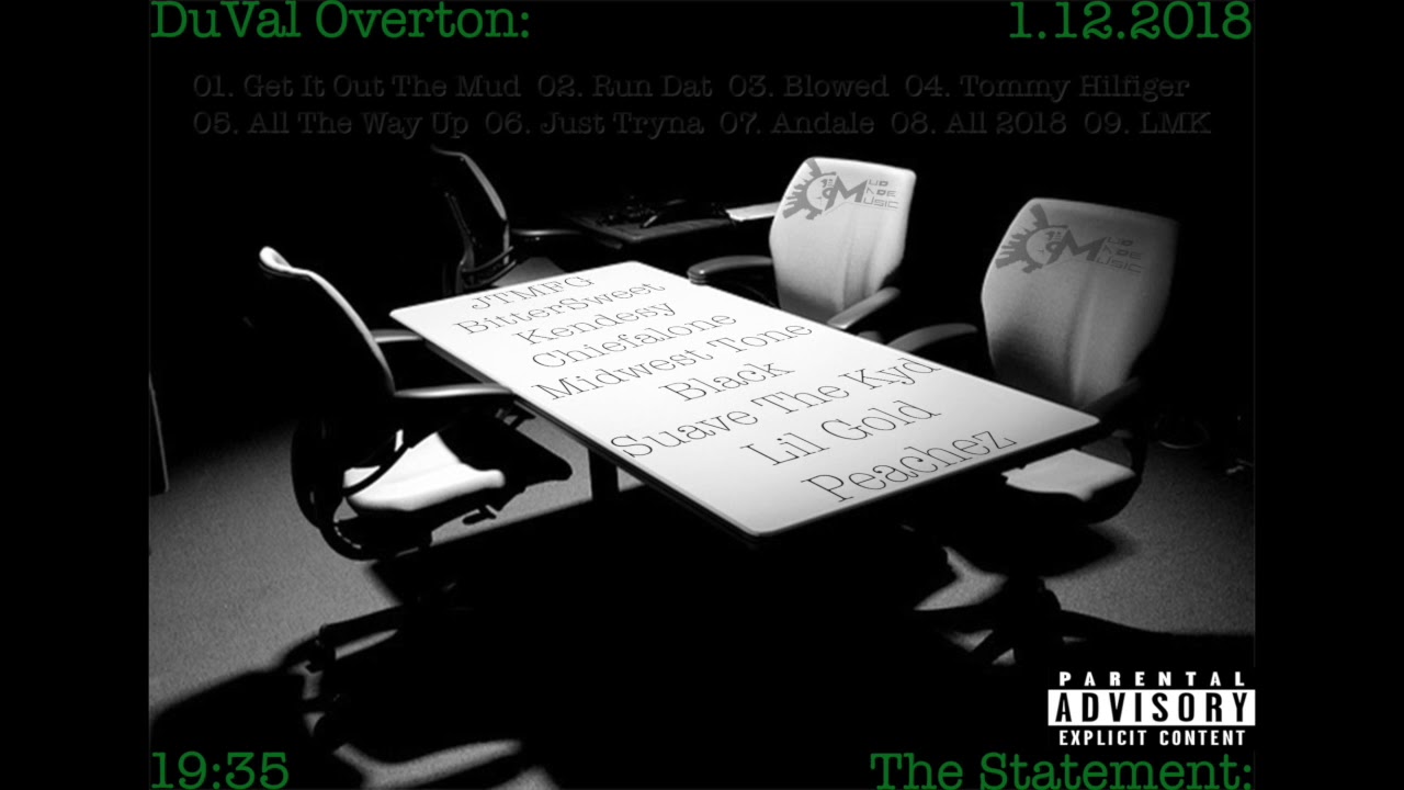 DuVal Overton - Just Tryna Feat  JTMFG x Chiefalone