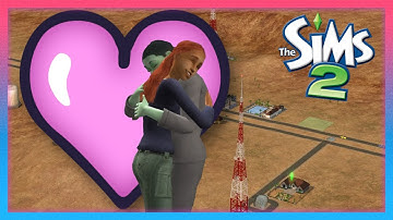 The Sims 2 Strangetown - Curious - Falling in love!