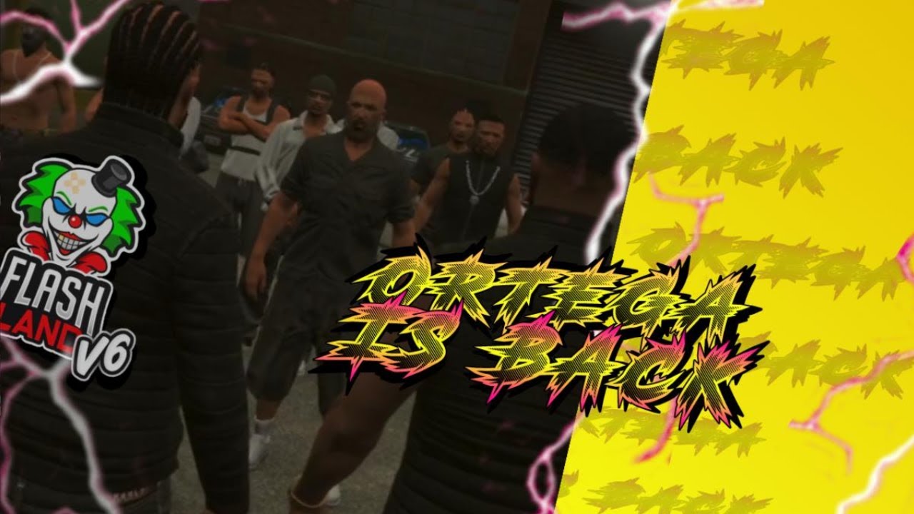 ORTEGA VS LA MARA 👊 | GTA RP | BEST OF FLASHLAND V6 🔥 !