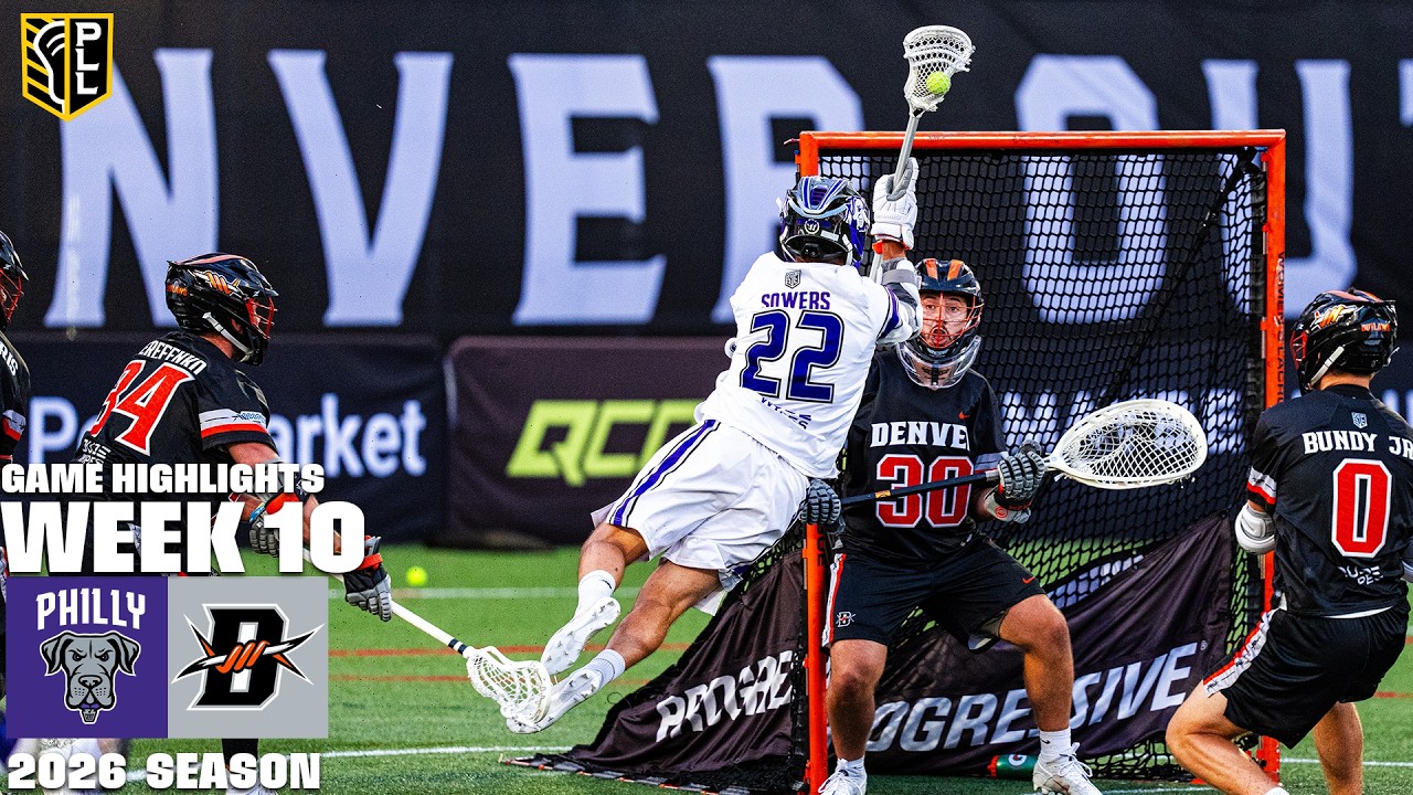Philadelphia Waterdogs vs. Denver Outlaws Week 10 Game Highlights | 2026 Season