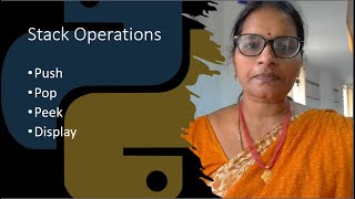 Implementation of Stack Operations