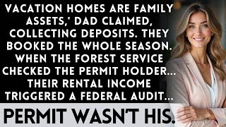 Parents Rented Out My Mountain Cabin — The Forest Service Permit Said Otherwise...