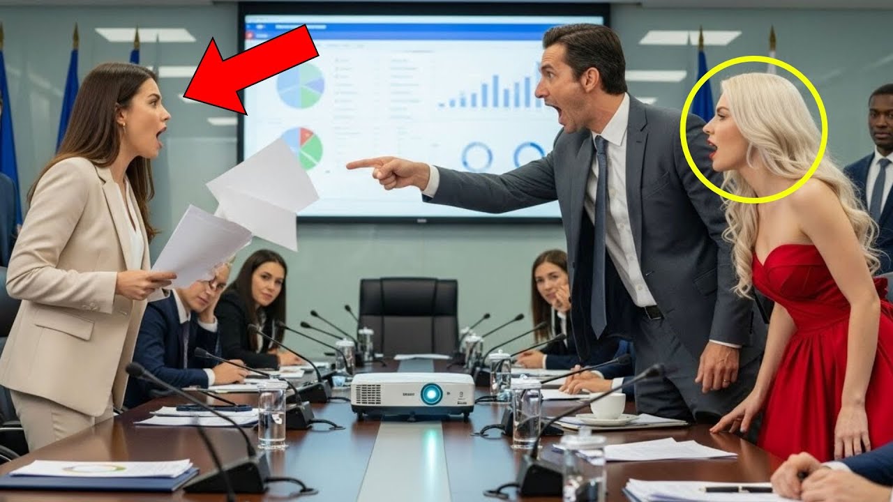 He Fired His Wife in Front of the Board — Minutes Later They Learned Who Really Owned the Company...