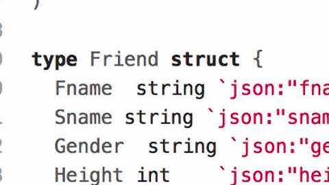 golang reading json files to struct
