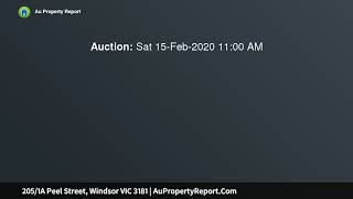 205/1A Peel Street, Windsor VIC 3181 | AuPropertyReport.Com