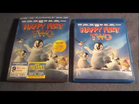 Happy Feet 2 Blu-Ray Review Unboxing