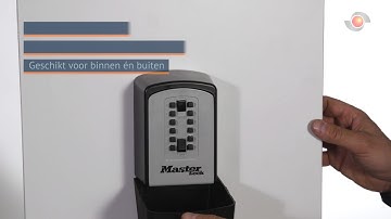 Video! MasterLock5412XXL sleutelkluis voor buiten | KluisStore.nl