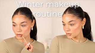 Everyday winter makeup routine✨❄️ *glowing skin*