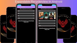 Expandable Nested Recyclerview Using Dummy ArrayList Data Layout In Android Studio Using Java