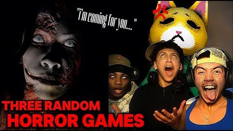 3 RANDOM HORROR GAMES | Episode #2