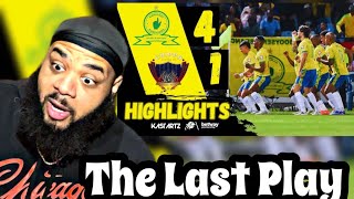 AMERICAN REACTS to MAMELODI SUNDOWNS vs CHIPPA UNITED ‣ ALL GOALS & HIGHLIGHTS