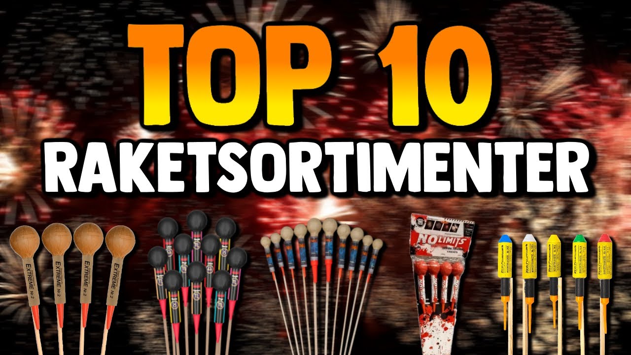 Fyrværkeri - Top 10 Raketsortimenter (2025-2026)