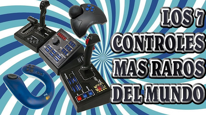 Los 7 controles mas raros del mundo...[MANDOS RAROS DE CONSOLA Y PC]
