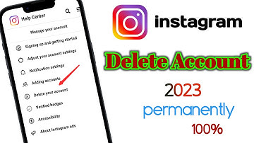 How to delete Instagram Account Permanently 2023  | instagram account delete kaise kare permanently