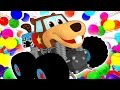 SUPER CIRCUS 3D Monster Trucks | Toy Truck Color Ball Pit | Busy Beavers Teach ABCs Colours Shapes