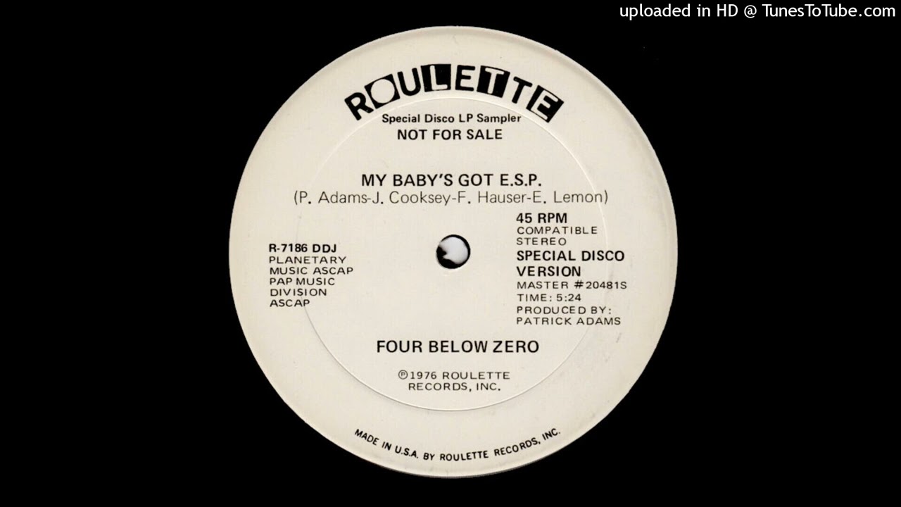Four Below Zero - My Baby's Got E.S.P. (Alkalino rework) - YouTube