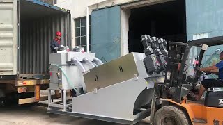 Sludge Dewatering Machine Wastewater Treatment High Efficiency Solid-Liquid Separation EquipmentScre