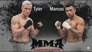 Tyler vs Marcus — AI Generated MMA Fight