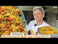 30 minute meals  chickpea pepper pulao  delicious healthy and vegan