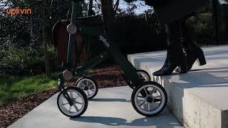 The Trive Double Folding Rollator from Uplivin