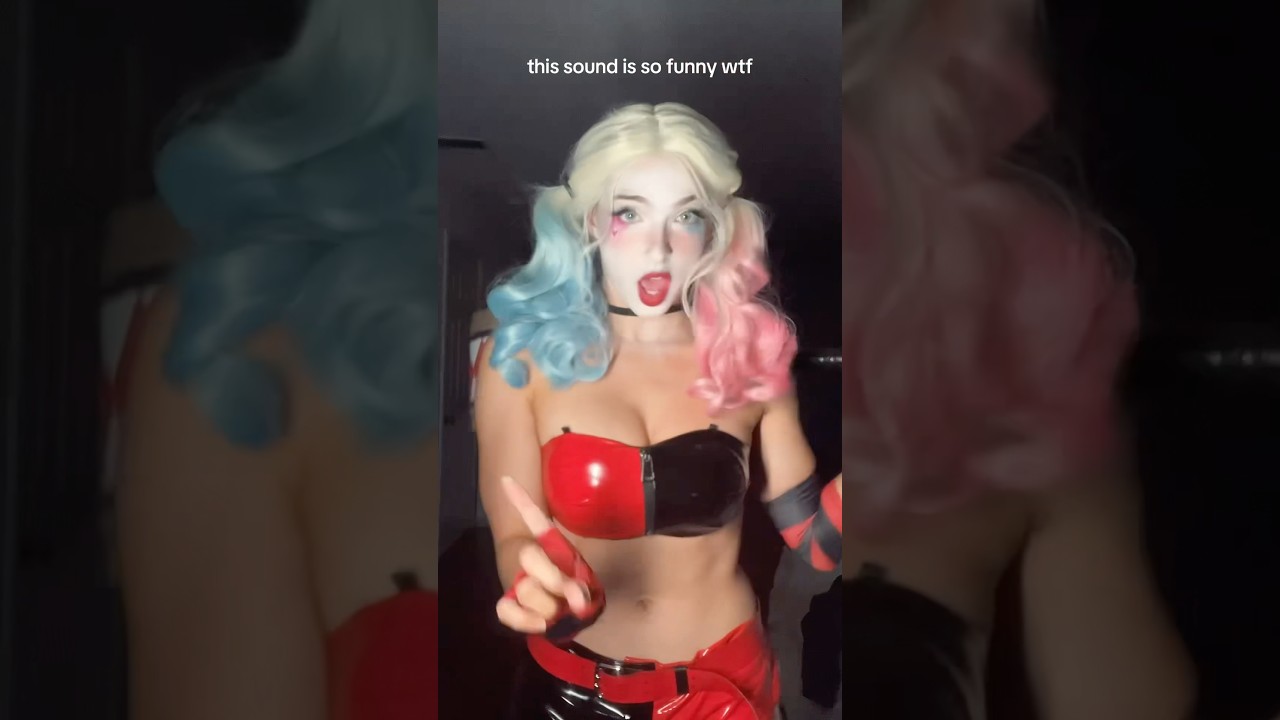 had to use this sound for my Harley Quinn cosplay lol
