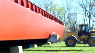 Pt. 2 Barge Launch MCS 109 Yager Marine Owensboro Kentucky