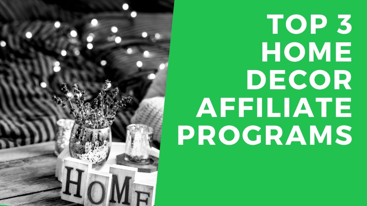 Top 3 Home Decor Affiliate Programs | One More Cup of Coffee - YouTube