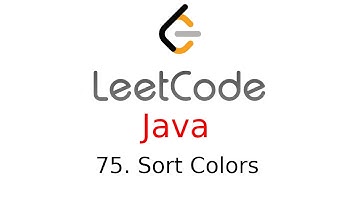 Sort Colors - Leetcode 75 - Java
