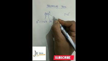Squaring any two digit number||Easy trick to find square of a two digit number #shorts