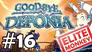 Goodbye Deponia - Walkthrough Part 16 - Green Monster and Fuse [No Commentary] [HD PC]
