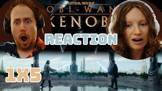 Obi Wan Kenobi Ep. 5 REACTION!!! COMPLETE INSANITY // Married Couple Reacts 1x5 | ANAKIN IS HERE