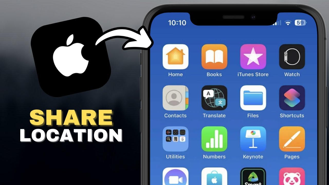 How To Share Your Location On iPhone in SECONDS!